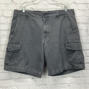 The North Face Cargo Shorts Men's Size 38 Gray Outdoor Workwear Hiking Vacation